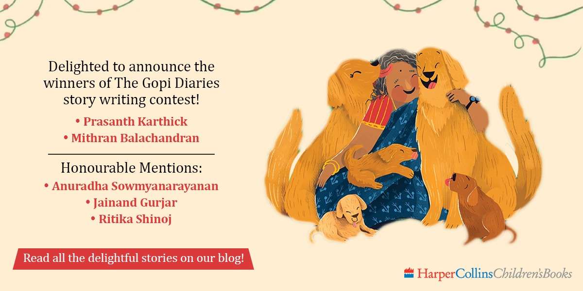 Announcing WINNERS of ‘The Gopi Diaries’ Story Writing Contest!